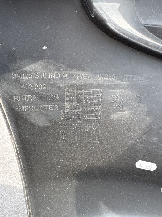 Para choques da frente peugeot 206