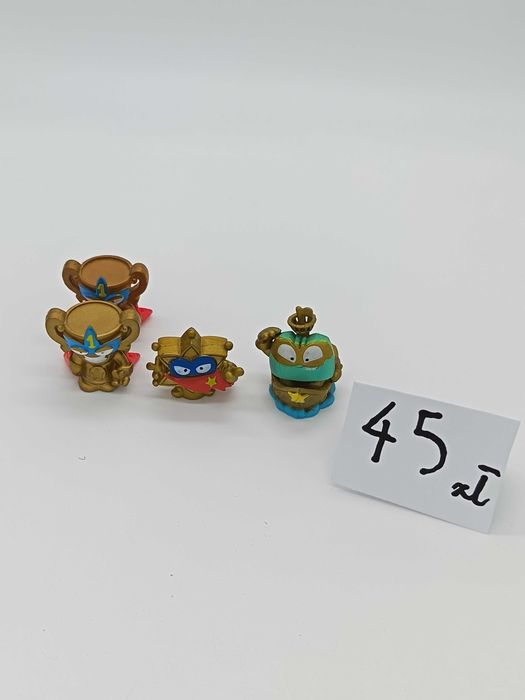 SUPER THINGS/ZINGS figurki złote i najrzadsze