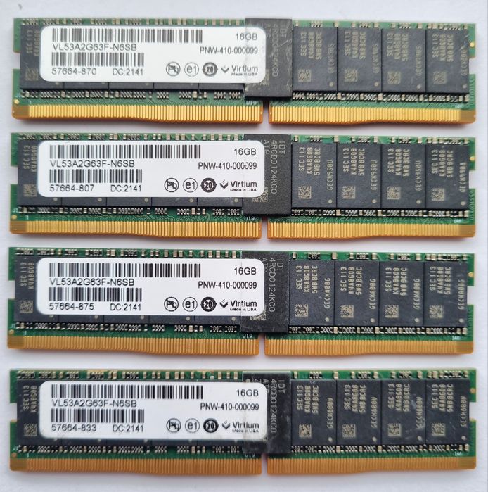 Virtium VL53A2G63F-N6SB 16Gb DDR4 ULP Mini-RDIMM
