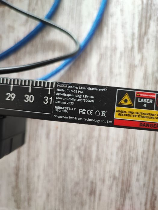 Gravadora Laser TTS- 55 PRO