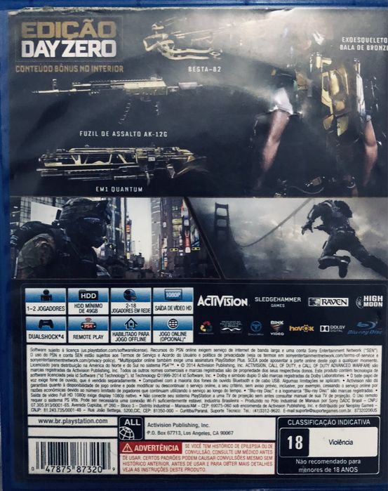 Jogo Ps4 The God Of War Português