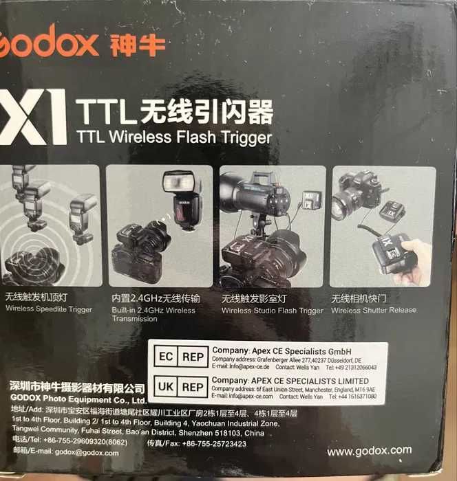 Godox X1R-N TTL Wireless Flash Trigger(Receptor) - Para Nikon