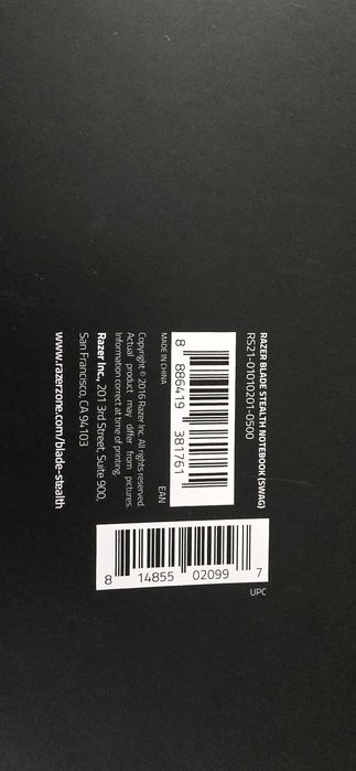 Razer Blade Stealth Notebook (Swag)