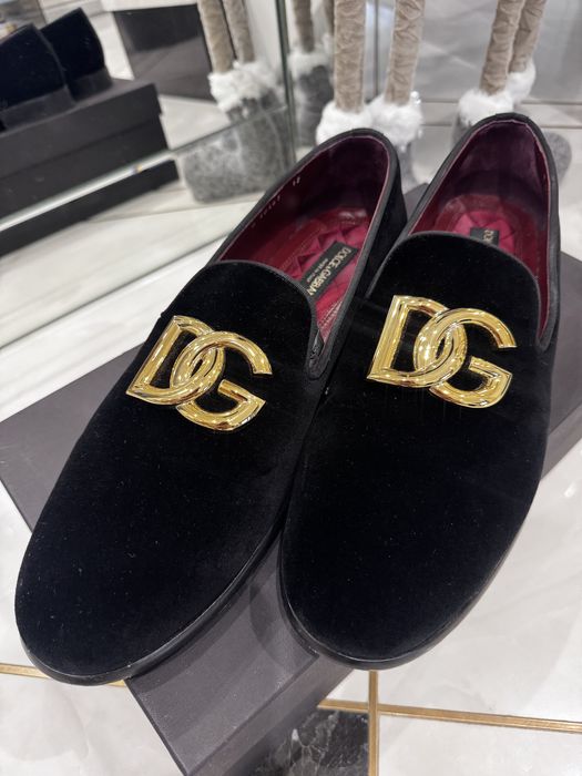 Туфлі бархатні Dolce&gabbana оригінал