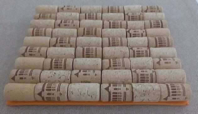 Bases para tachos com rolhas de cortiça (handmade)