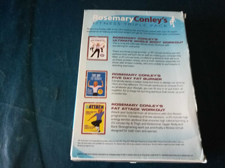 ROSEMARY CONLEY'S - Fitness Triple Pack 3 x DVD (Inglês)