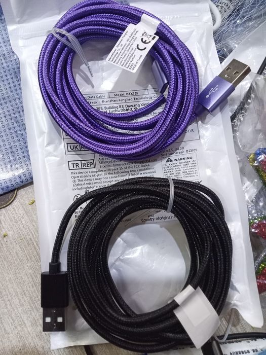 Кабель Type-C,3 м,швидке заряджання