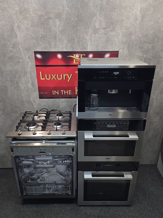 Ціла кухня Miele!Духовка НВЧ+пароварка кавоварка посудомийка Газова
