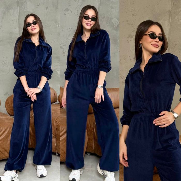 ‼️Велюровий комбінезон. ОПТ та роздріб. Розм: 42-44,46-48,50-52