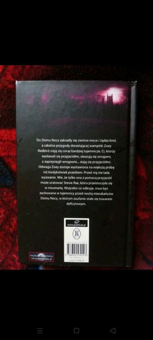 P.C. Cast + K.Cast - Wybrana. Dom nocy.