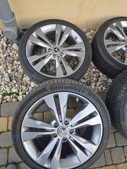 Koła Mercedes 5x112 ET52 7,5J Felgi i Opony LATO.