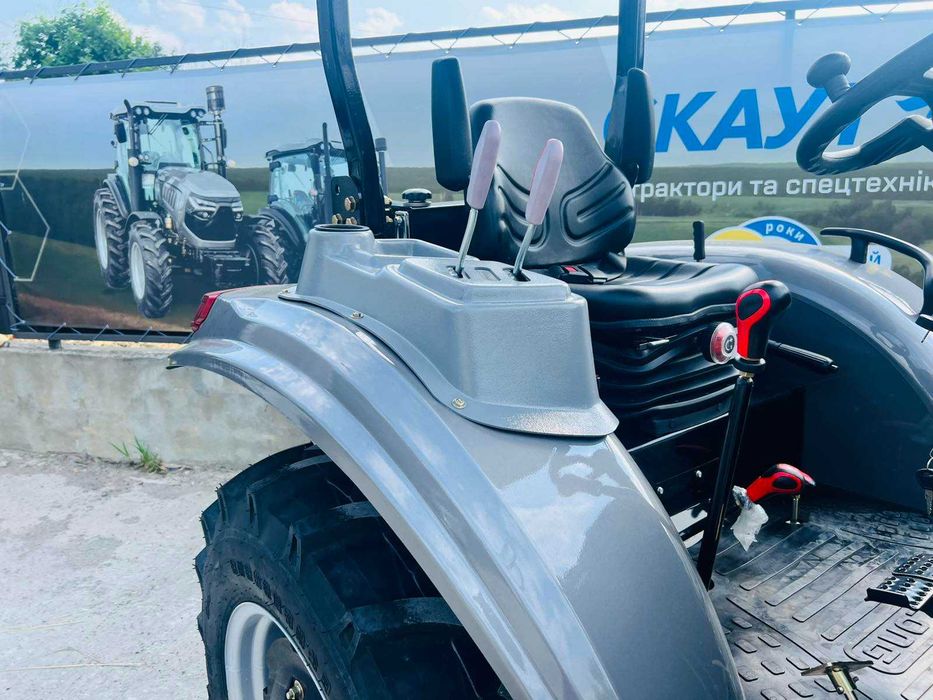Мінітрактор СКАУТ ТY-404 РЕВЕРС з Дашком Примусова гідравліка Пневма