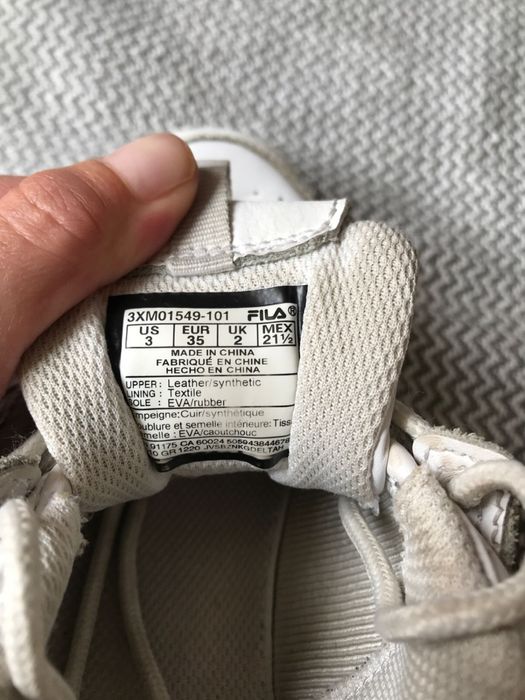 Fila Кроссовки 35 Германия Кожа кросівки Оригинал