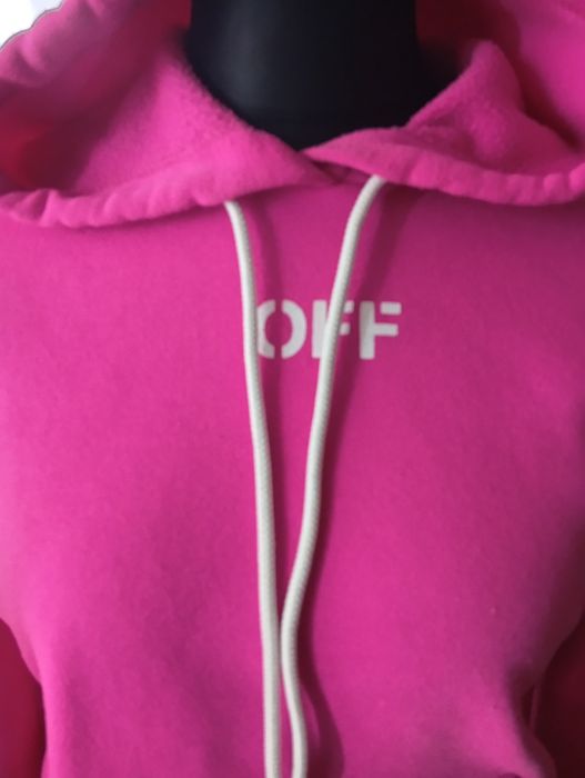 Свитшот яркая фуксия теплый размер М