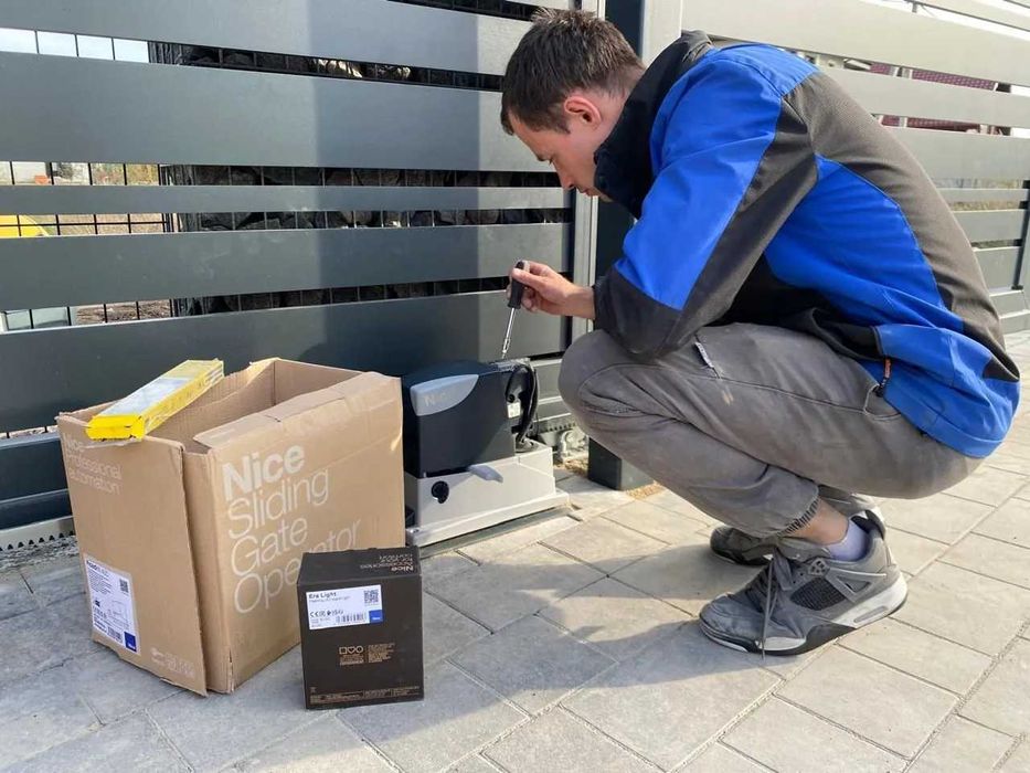 Двигун, Привід, Автоматика для відкатних воріт, Nice, Segment, X-boost