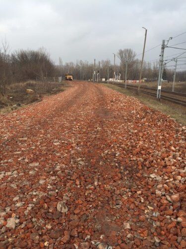 Gruz betonowy mielony na utwardzenie