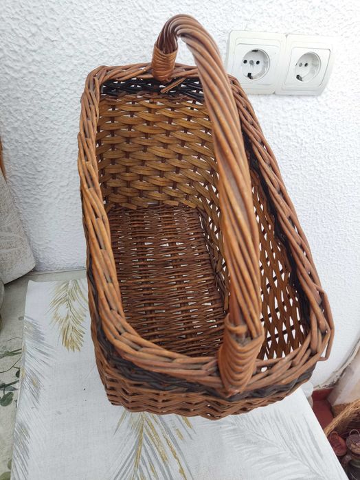 Cesto em verga como nova
