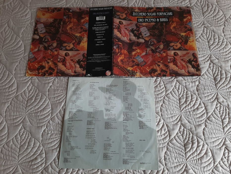 Zucchero - Oro Incenso & Birra - Europa - Vinil LP