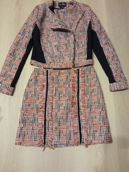 Ciepłe kaplet spódnica z żakietem