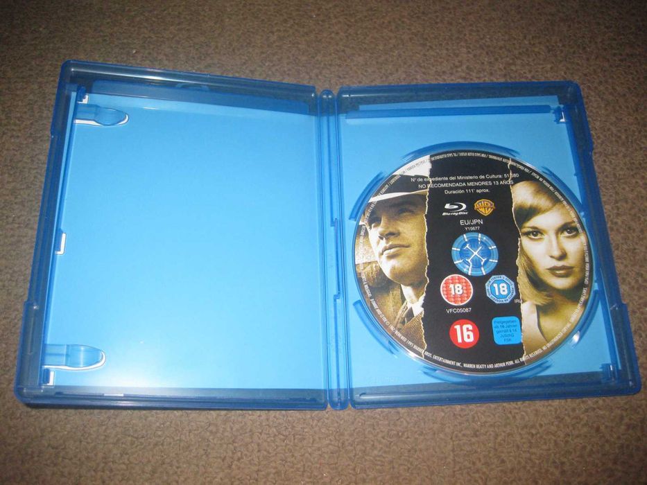 Blu-Ray "Bonnie e Clyde" com Warren Beatty