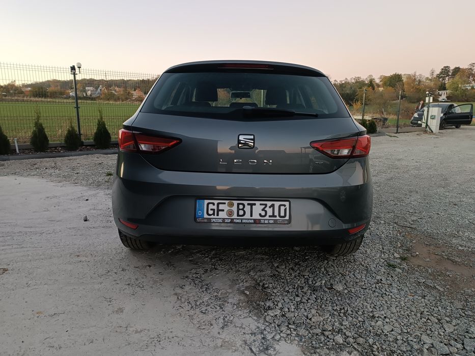 Seat Leon 2013r 1.6 TDI 105km*Alu*Navi*Sprowadzony-Opłacony!