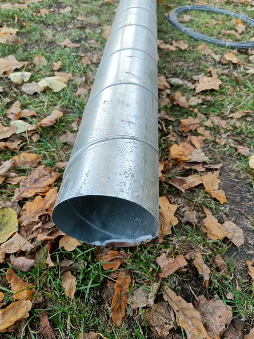 Rura wentylacyjna SPIRO ocynk 1 5 m srednica 125 mm