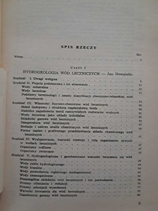 Geologia surowców balneologicznych , wody lecznicze