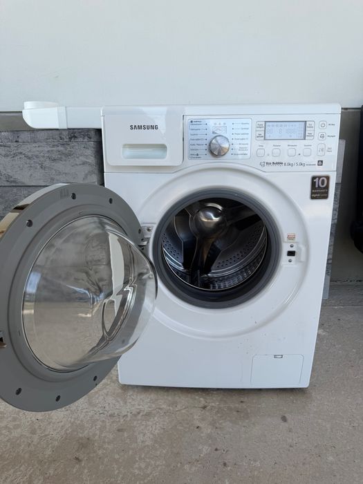 Прально-сушильна машина Samsung Eco Bubble WD0804W8E 8/5 кг