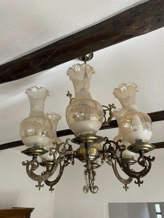 conjunto de 4 candeeiros