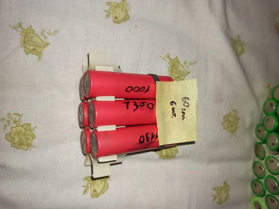 Аккумуляторы 18650 Sony,Samsung