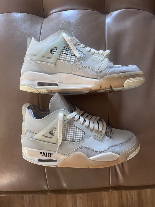 Buty Nike Air Jordan 4 Retro Off - White sail 42
