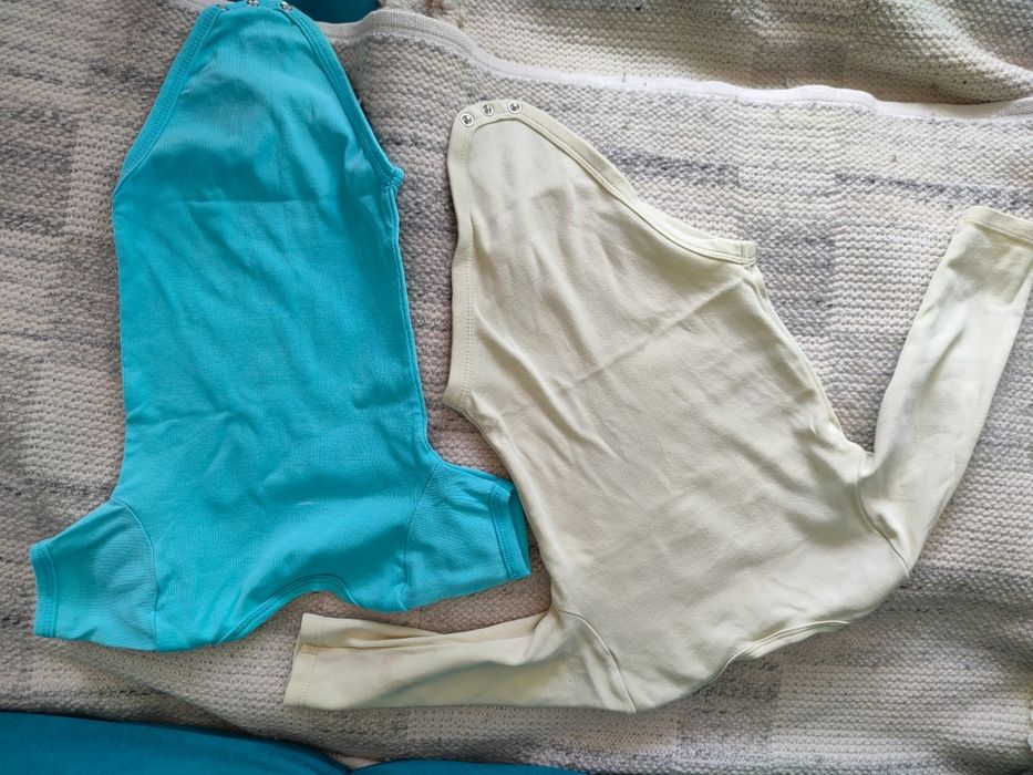 Zestaw body dziewczynka 80