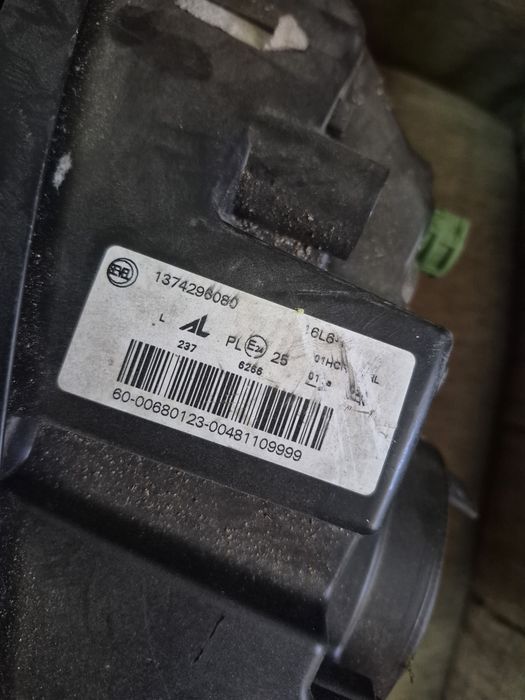 Lampa lewa przód przednia fiat ducato citroen jumper peugeot boxer