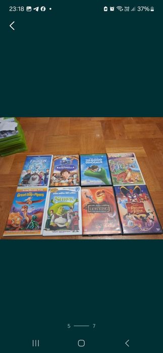 Диски з мультфільмами