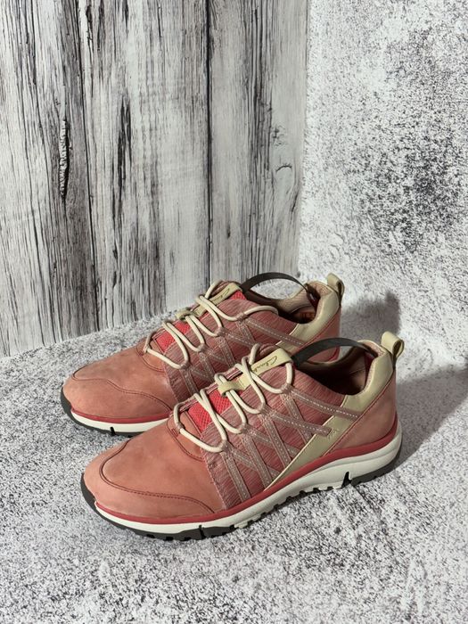 Женские Кожаные Кроссовки Clarks Оригинал