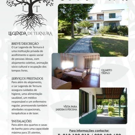 Legenda de ternura lar de idosos