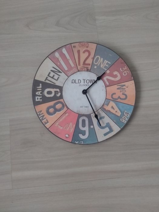 Zegar ścienny vintage