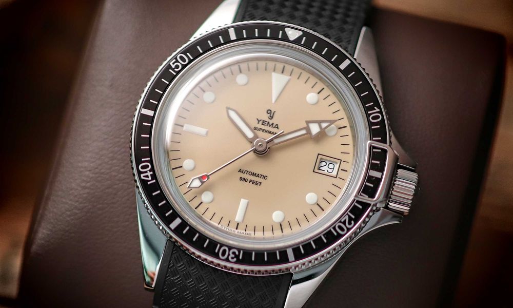 YEMA Superman Heritage YSUP25A39-ERBIS - 39 mm Zegarek Męski