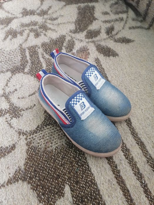 Продам дит балетки джинсові