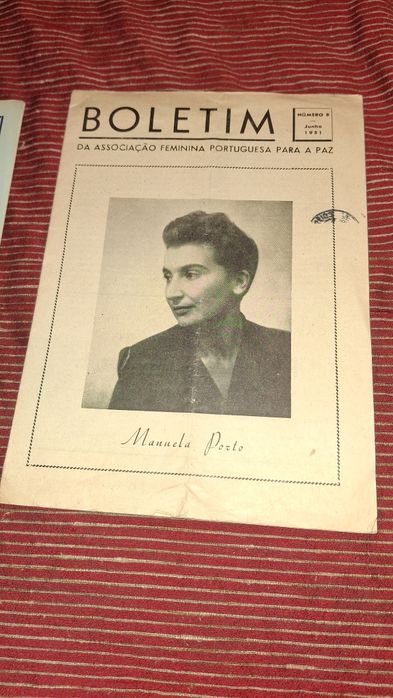 Revistas raras Boletim Associação Feminina Portuguesa 1947