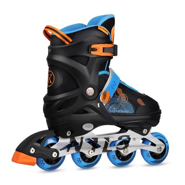 Na13808 łyżworolki cosmo niebieskie rozm. l(38-41) nils extreme