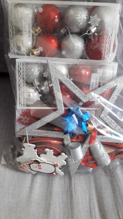 Arvore de Natal com enfeites