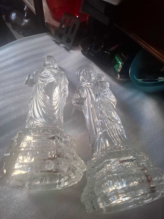 figurki swietych ze szkla prasowanego huta zabkowice cena za sztuke