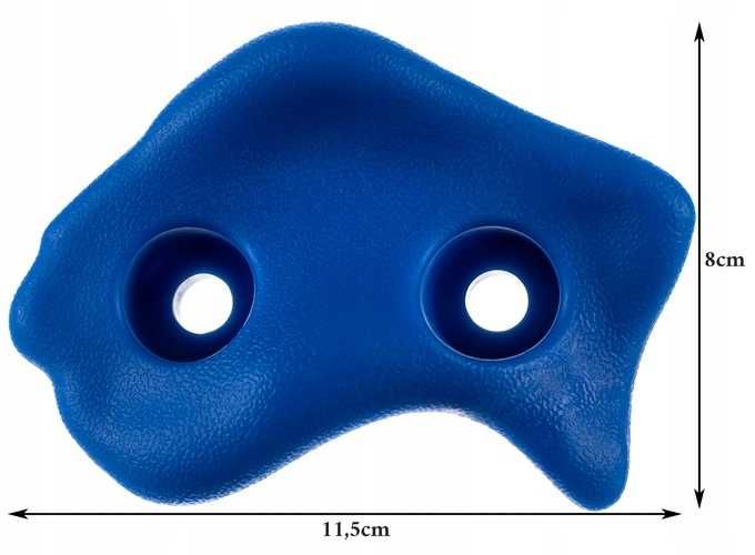 Uchwyty wspinaczkowe 10 sztuk dla dzieci Różne kształty i kolory NOWE