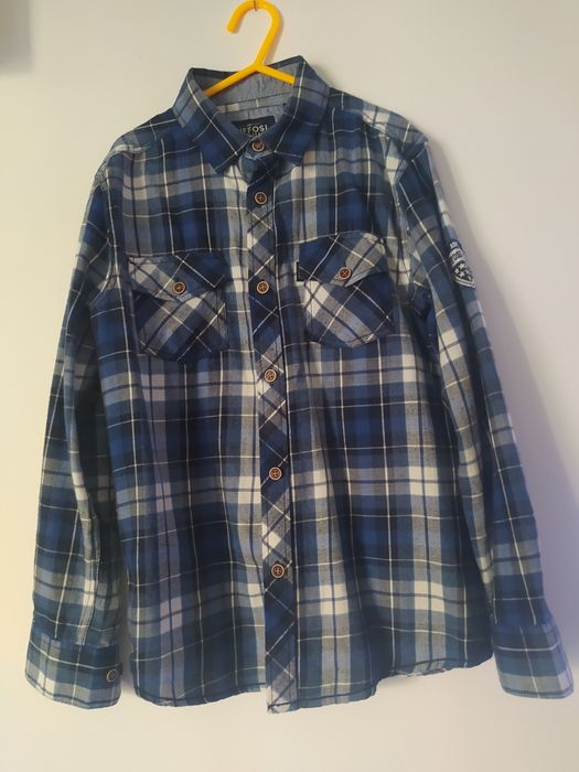 Camisa flanela menino Tiffosi 7-8 anos