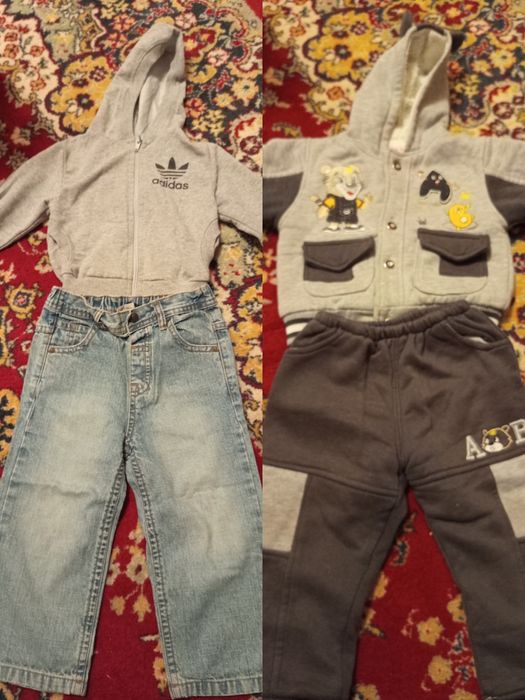 Большая коробка вещей на мальчика 1,5-2,5 года