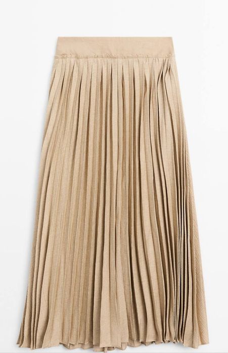 Плісирована спідниця міді Massimo Dutti, розмір 38