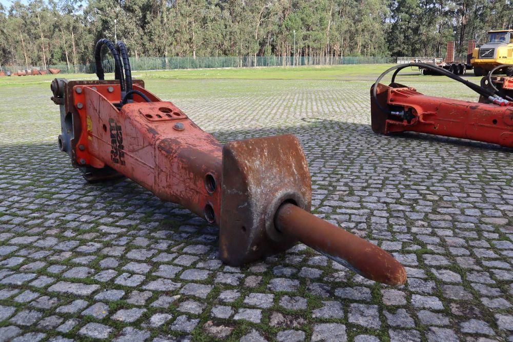 Rammer M14 1380 kg 18–24 t martelo hidráulico