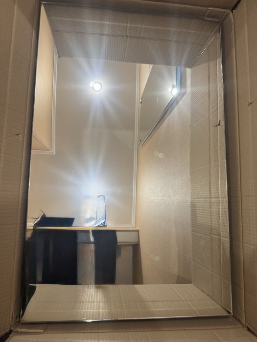 Дзеркало в вану з нішою