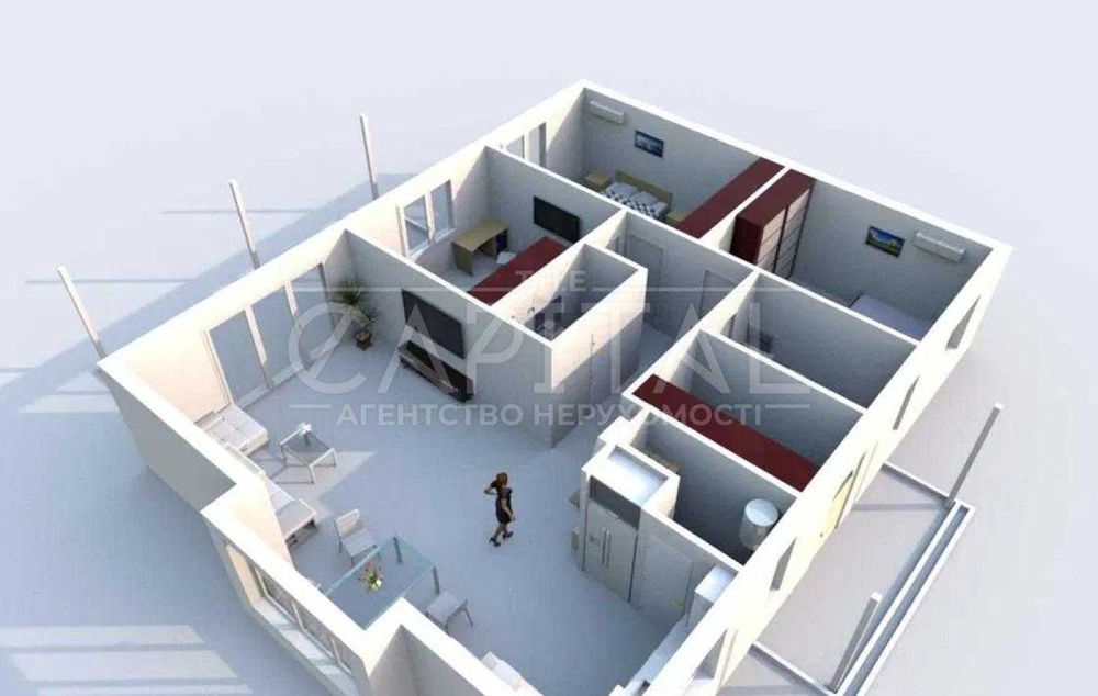 Котедж Міжріччя 15 км Київ Десна енергоефективний будинок